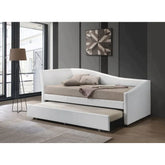 Jedda White PU Daybed Model 39400 By ACME Furniture